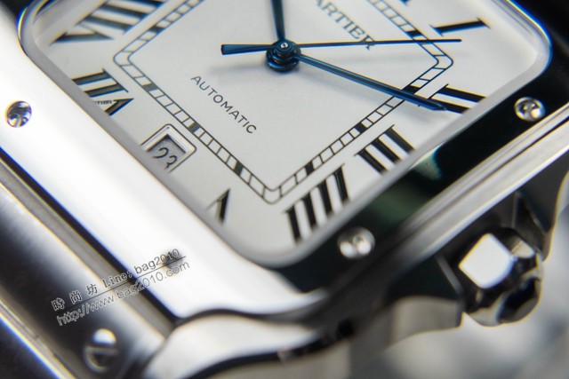 卡地亞專櫃爆款手錶 Cartier經典款Santos山度士系列 卡地亞複刻品女裝腕表  gjs1773